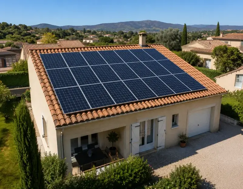 Prime à l'autoconsommation panneaux solaires Bielle — aide financière de l'État